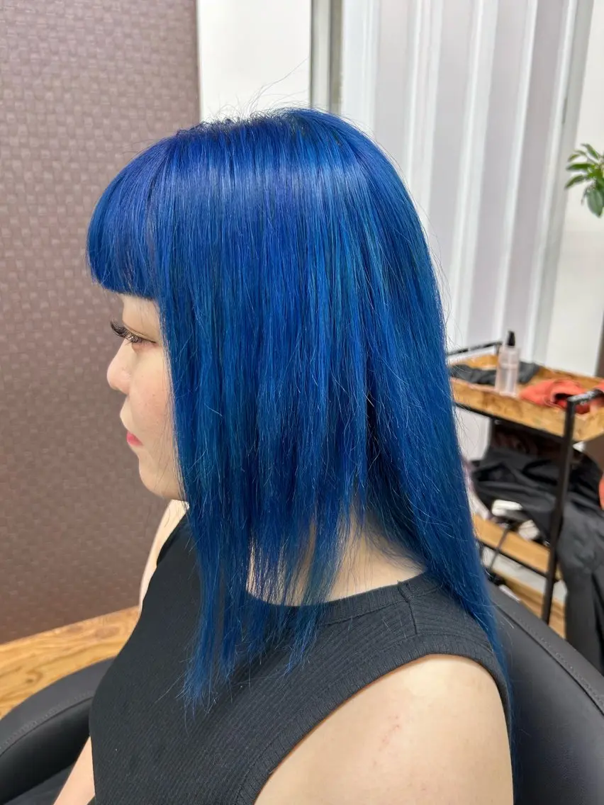 ロング カラー ブリーチ ケアブリーチ ダブルカラー ハイトーンカラー ヘアカラー Aoba 🫧艶ハイトーン🫧のヘアスタイル