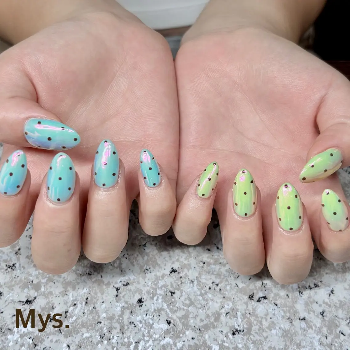 ネイル ハンドネイル Mys. 三上紗紀のネイルデザイン