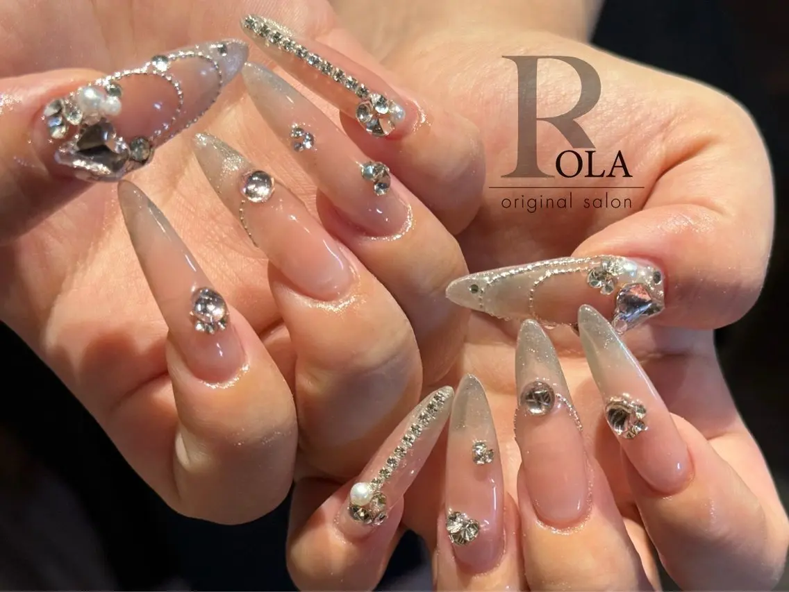 ネイル ワンホンネイル ハンドネイル original salon ROLAのネイルデザイン