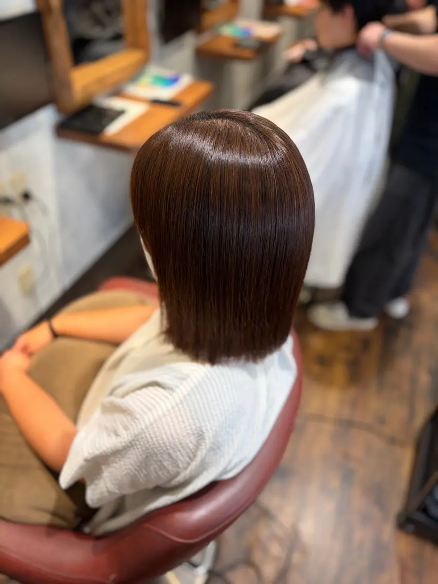 ショート 縮毛矯正 カット 縮毛矯正 ✨矯正口コミ4.9✨ 歴21年代表ヨシアキのヘアスタイル