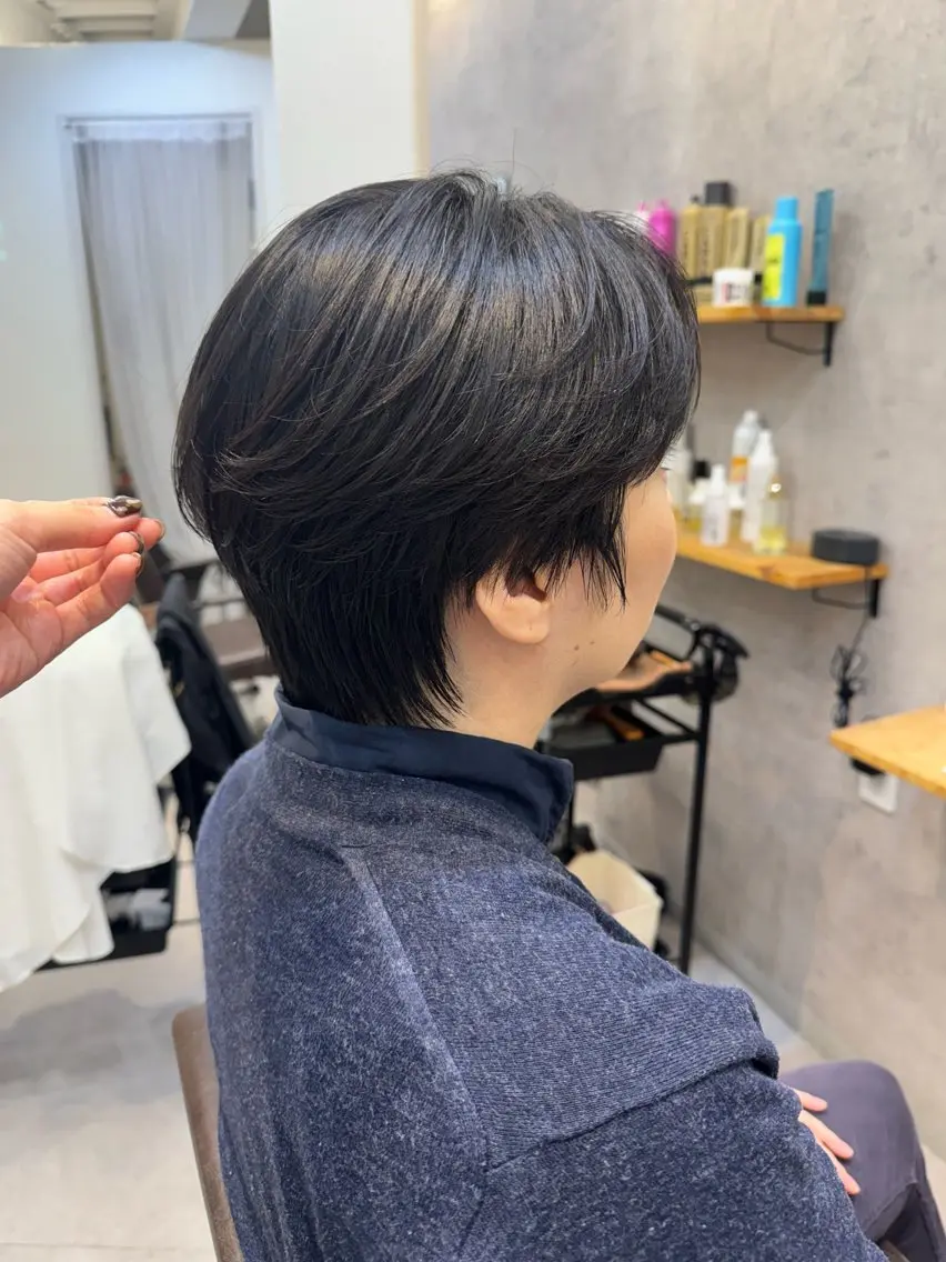 ショート ショートヘア ウルフカット 似合う髪型が 分からない方へのヘアスタイル