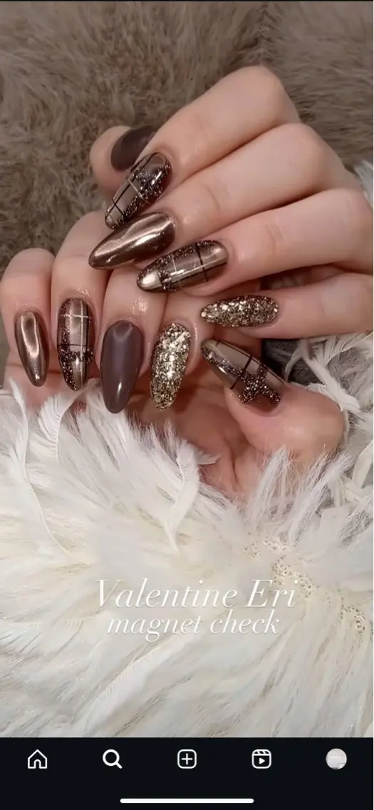 ネイル フレンチネイル ジェルネイル ハロウィン キラキラネイル 韓国ネイル ハンドネイル H.baby Nail Salonのネイルデザイン