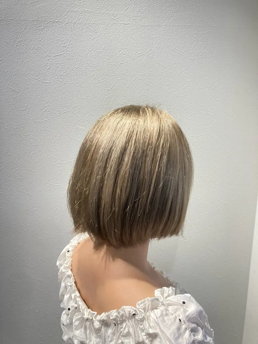 《ブリーチあり》ダブルカラー💇‍♀️💛の写真