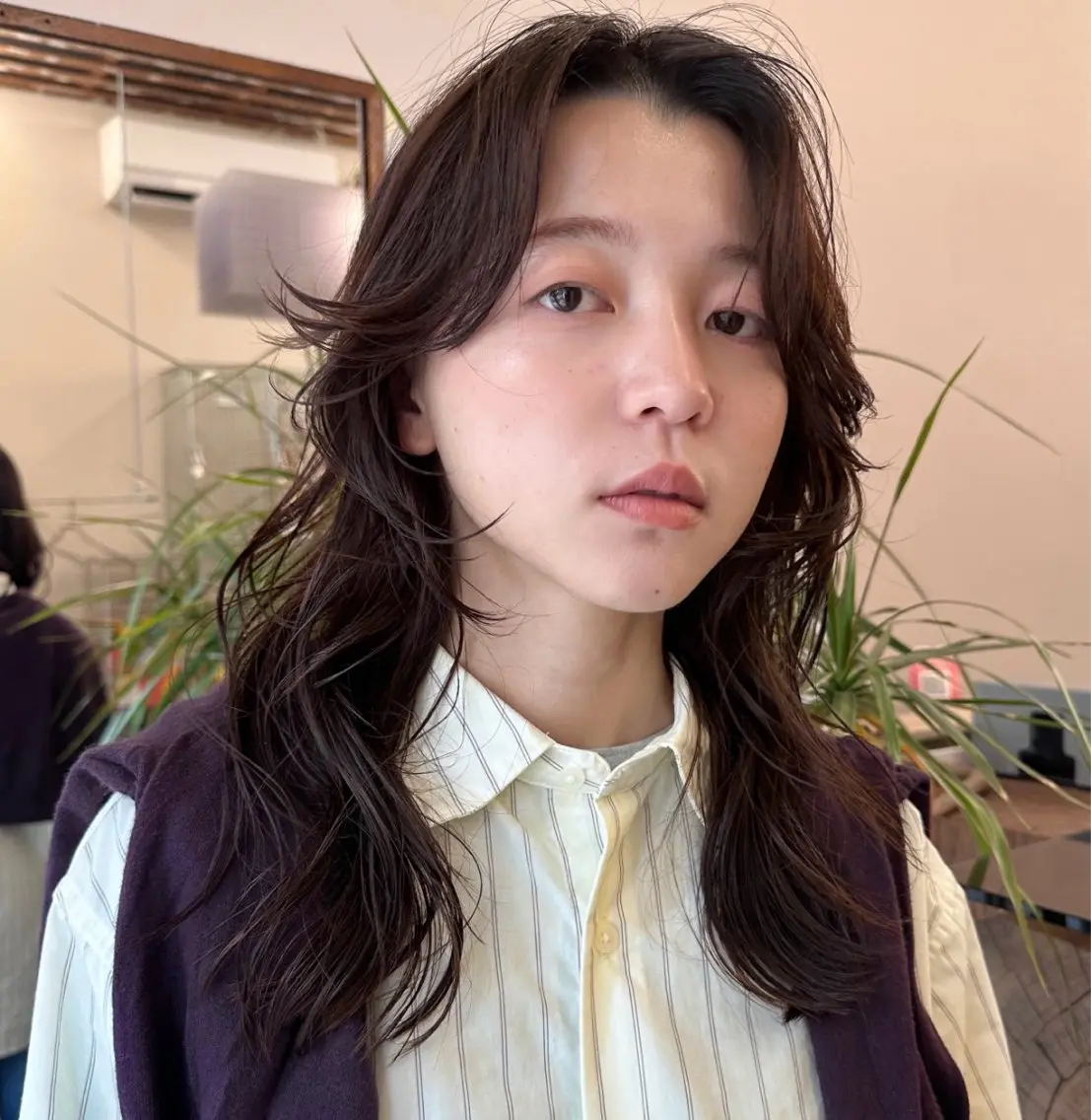 セミロング カラー ヘアカラー トリートメント 🐏nao /レイヤーカット🐏のヘアスタイル