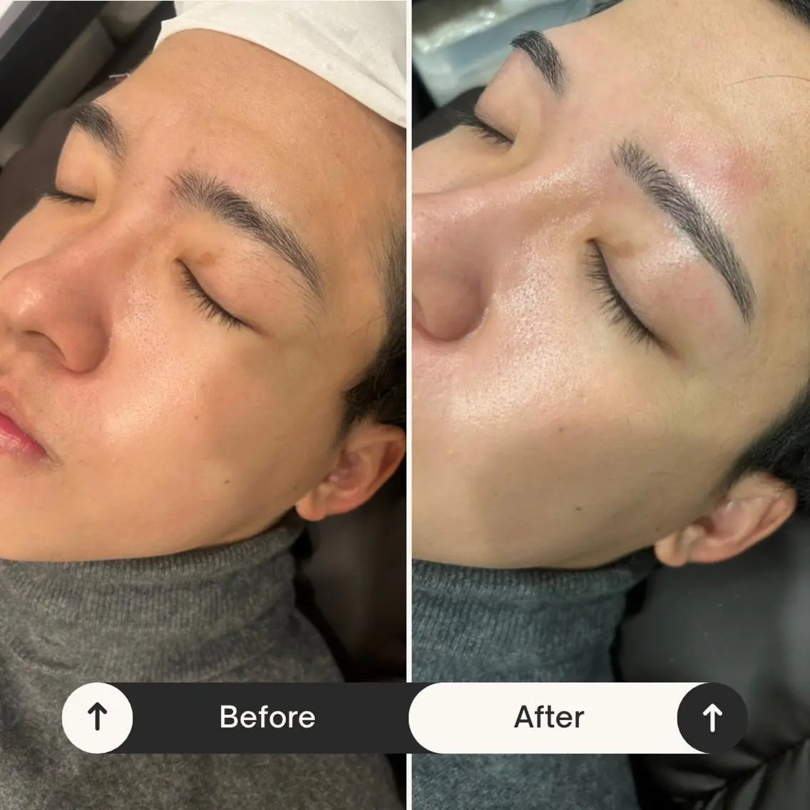 【ご新規様限定】メンズアイブロウWax 4,450円の写真