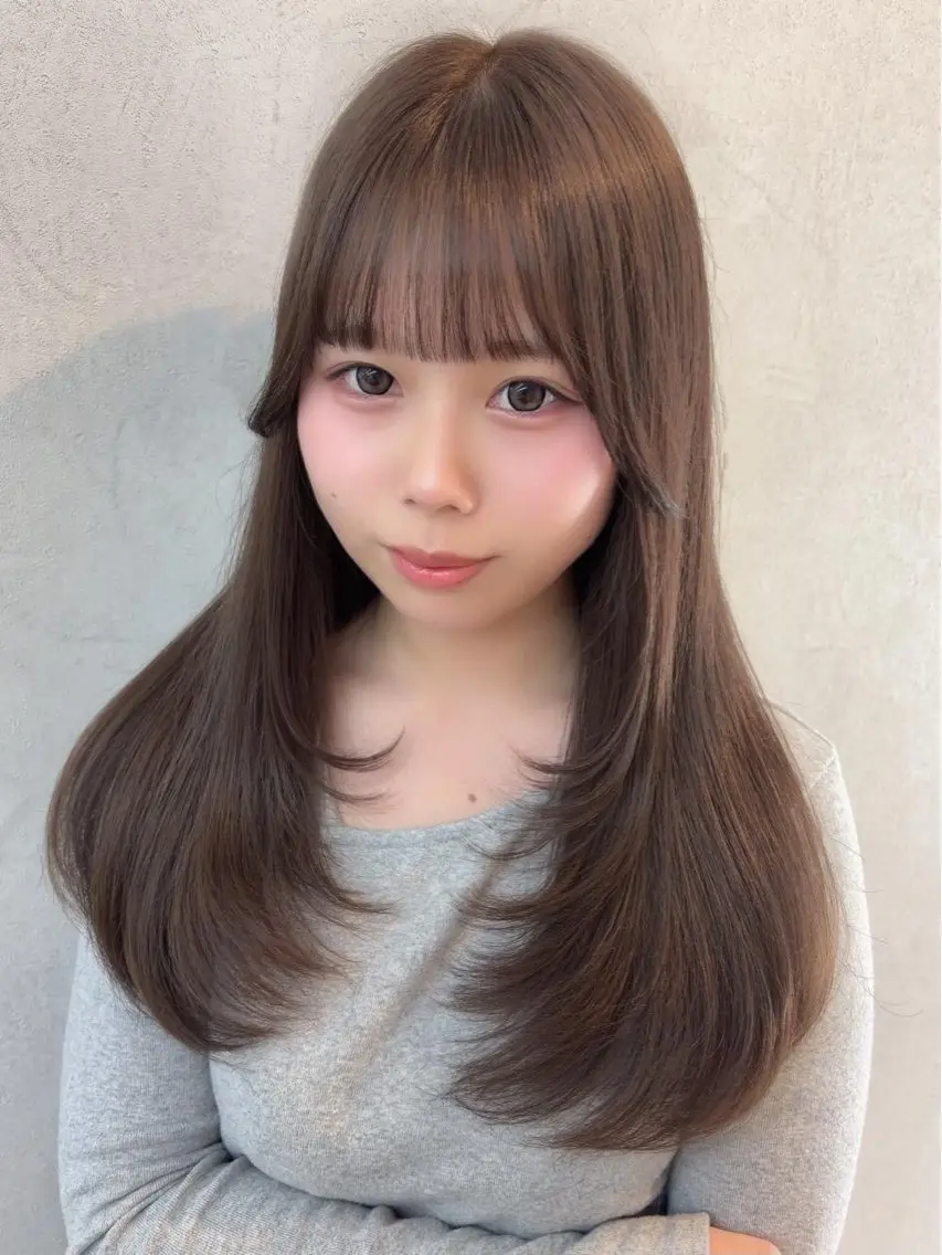 ロング カラー ヘアカラー 🎀asumi🍓 ハイトーン🎀のヘアスタイル
