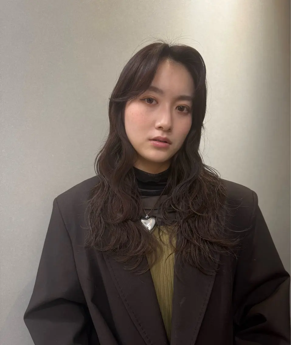 セミロング カラー ヘアカラー トリートメント "Daisy" Rio /大名・天神のヘアスタイル