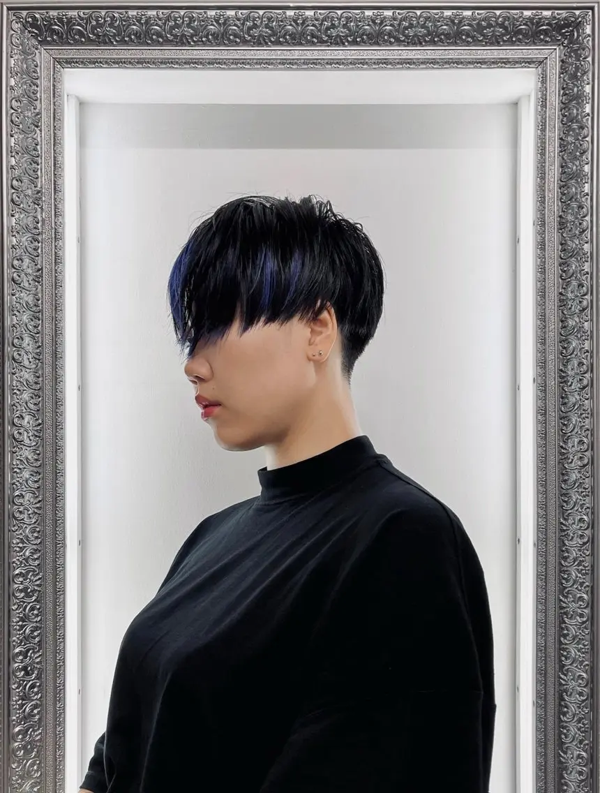 ショート カラー ︎︎ yoshikiのヘアスタイル