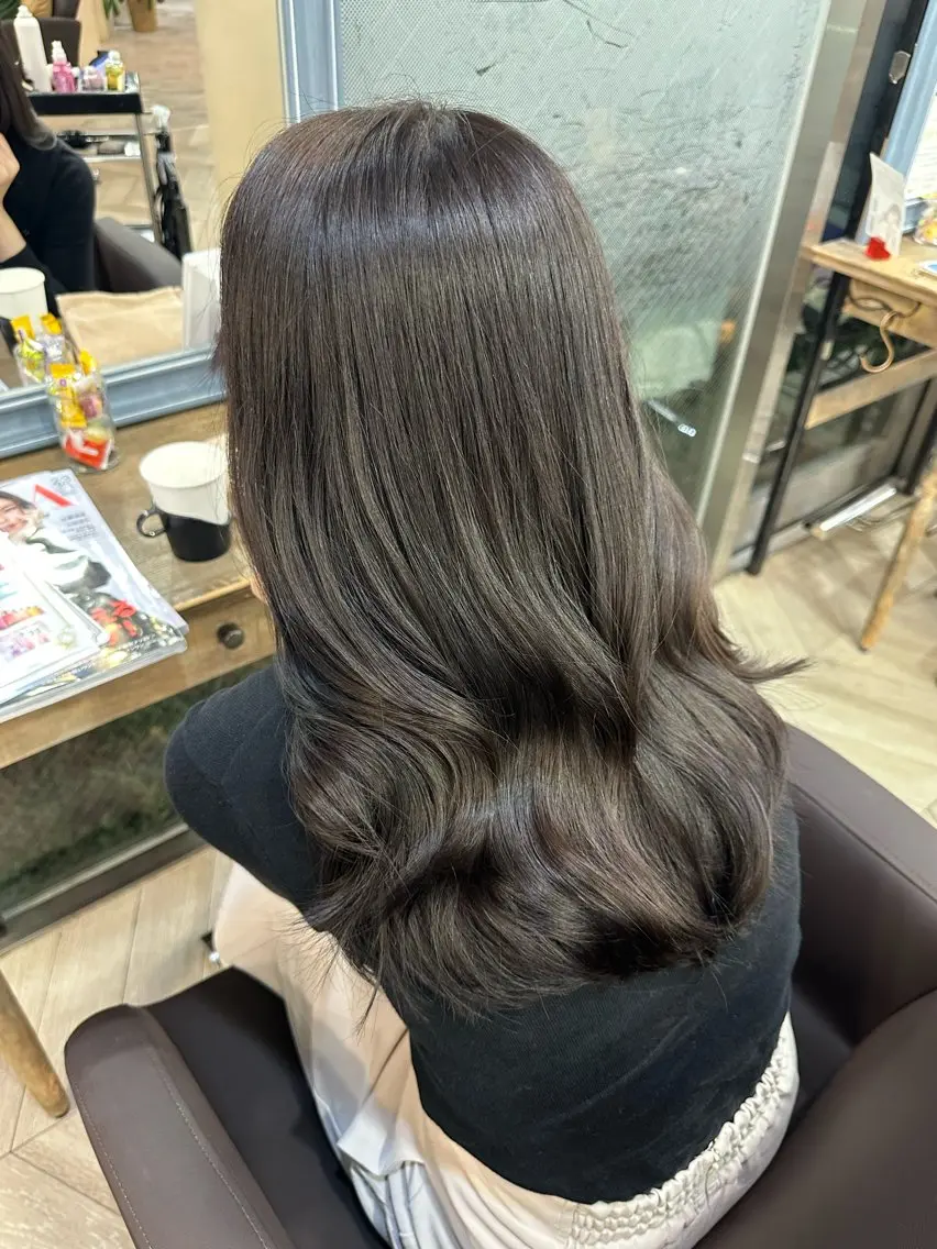 ロング トリートメント 縮毛矯正練習 モデル募集✨️NOAのヘアスタイル