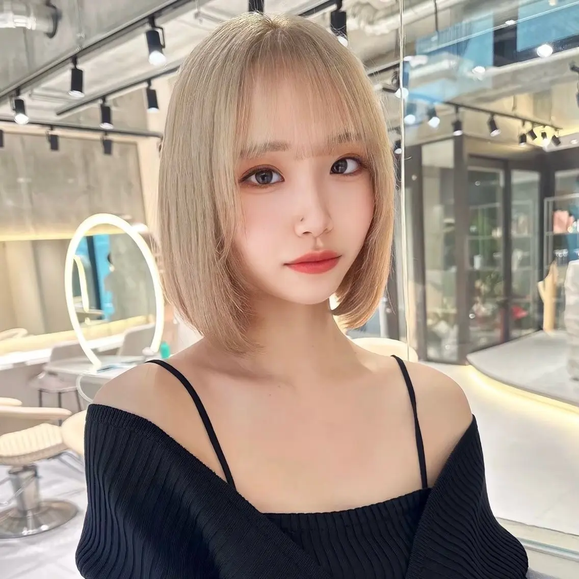 ショート カラー 透明感カラー/ りおのヘアスタイル