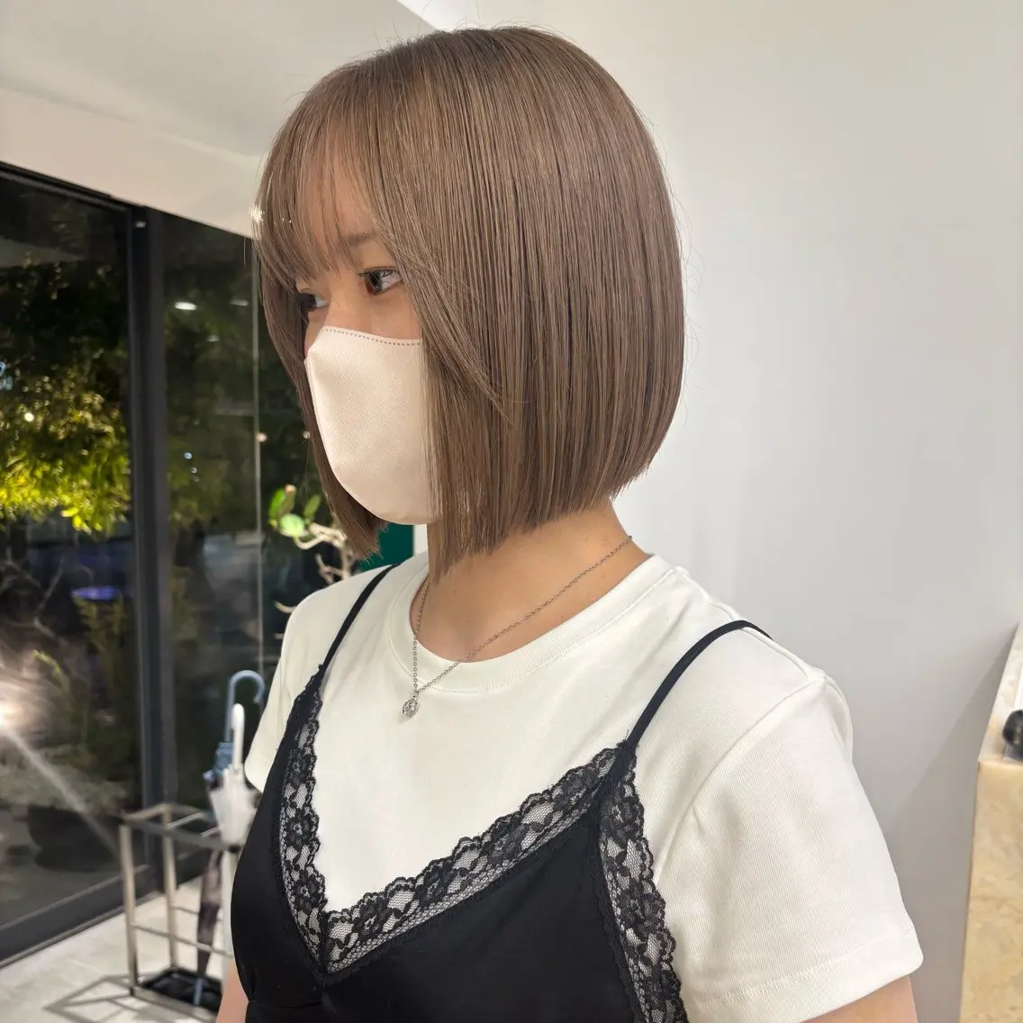 カラー ベージュカラー ヘアカラー なのは/ブリーチなし Wカラー🐩🫧のヘアスタイル
