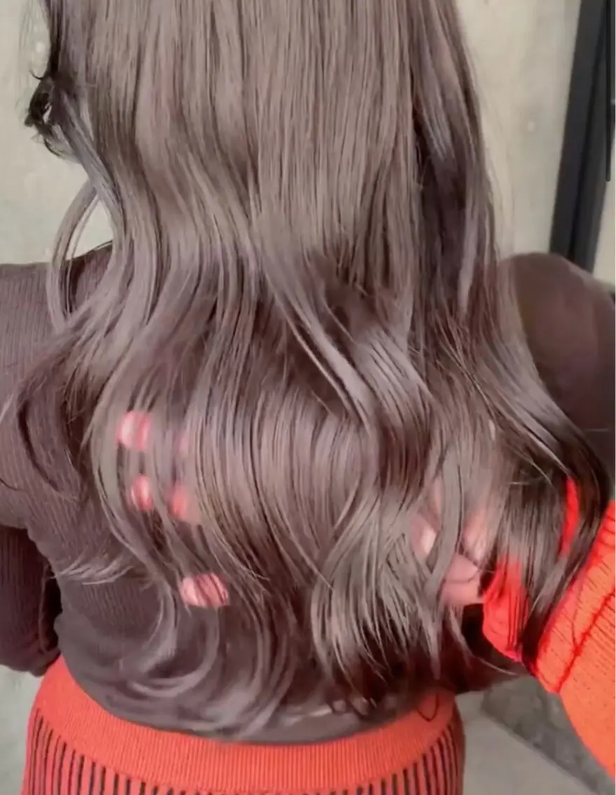 カラー ヘアカラー 菊地 万佐久のヘアスタイル