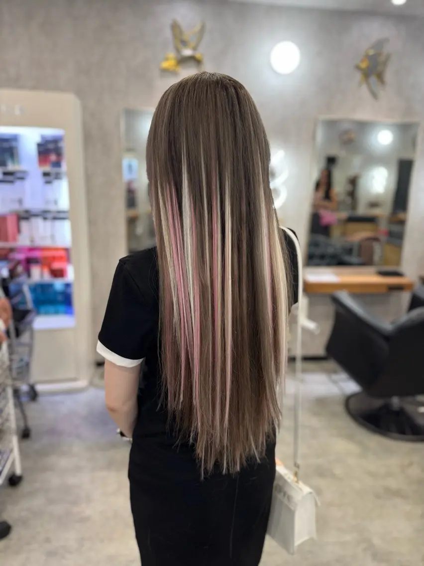 ロング エクステ/ハイトーン /特殊ヘアー joeのヘアスタイル