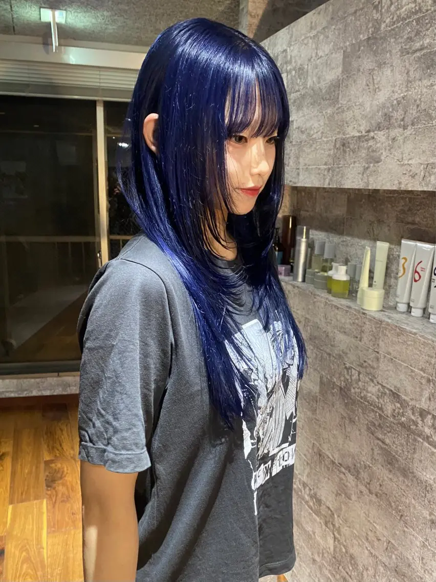 ロング カラー カット ヘアカラー トリートメント mai / linoah˚✧のヘアスタイル