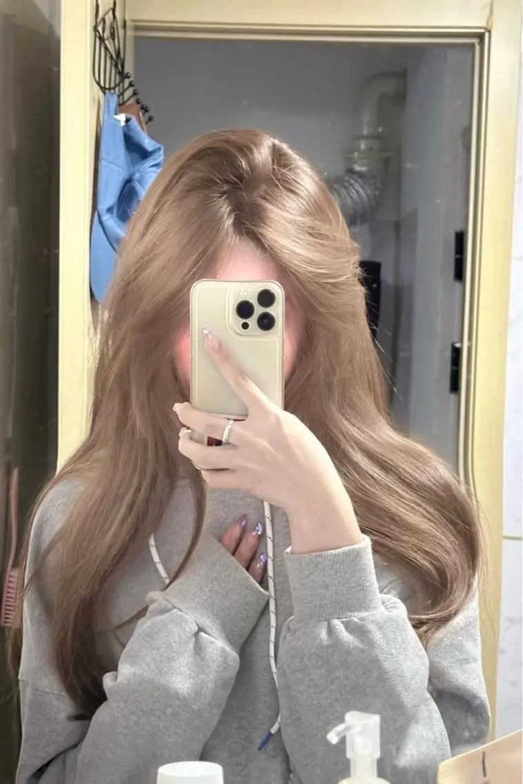 セミロング カラー ヘアアレンジ ダブルカラー｜ なおき｜池袋美容師のヘアスタイル