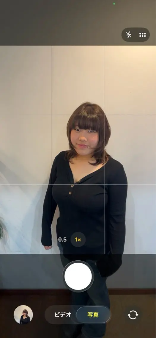 ミディアム シャギー ウルフカット カット ヘアカラー 金岡 碧のヘアスタイル