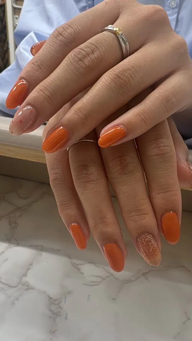ネイル アートネイル ドット ワンカラーネイル ルチア 🌹高田馬場店🌹のネイルデザイン