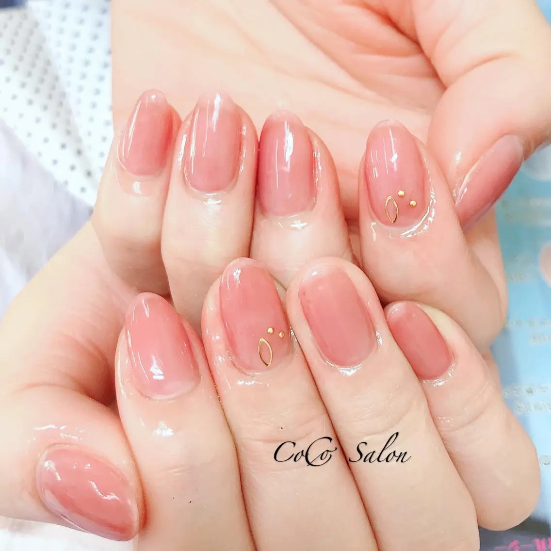 ネイル オフィスネイル ハンドネイル CoCoSalon ネイル/まつ毛予約のネイルデザイン