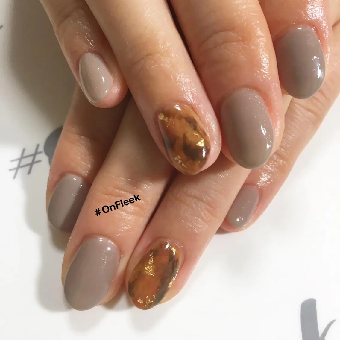 ネイル ハンドネイル NailSalon ＃OnFleekのネイルデザイン