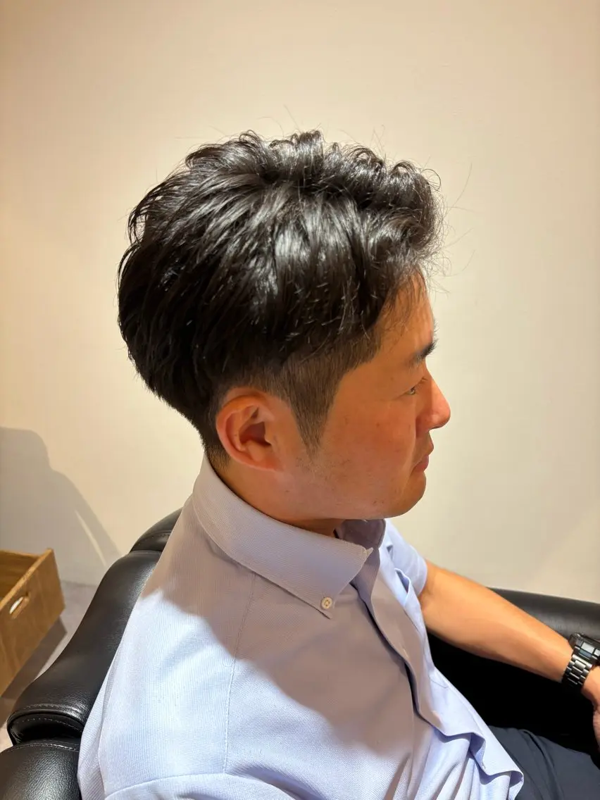 メンズカット+シャンプーの写真