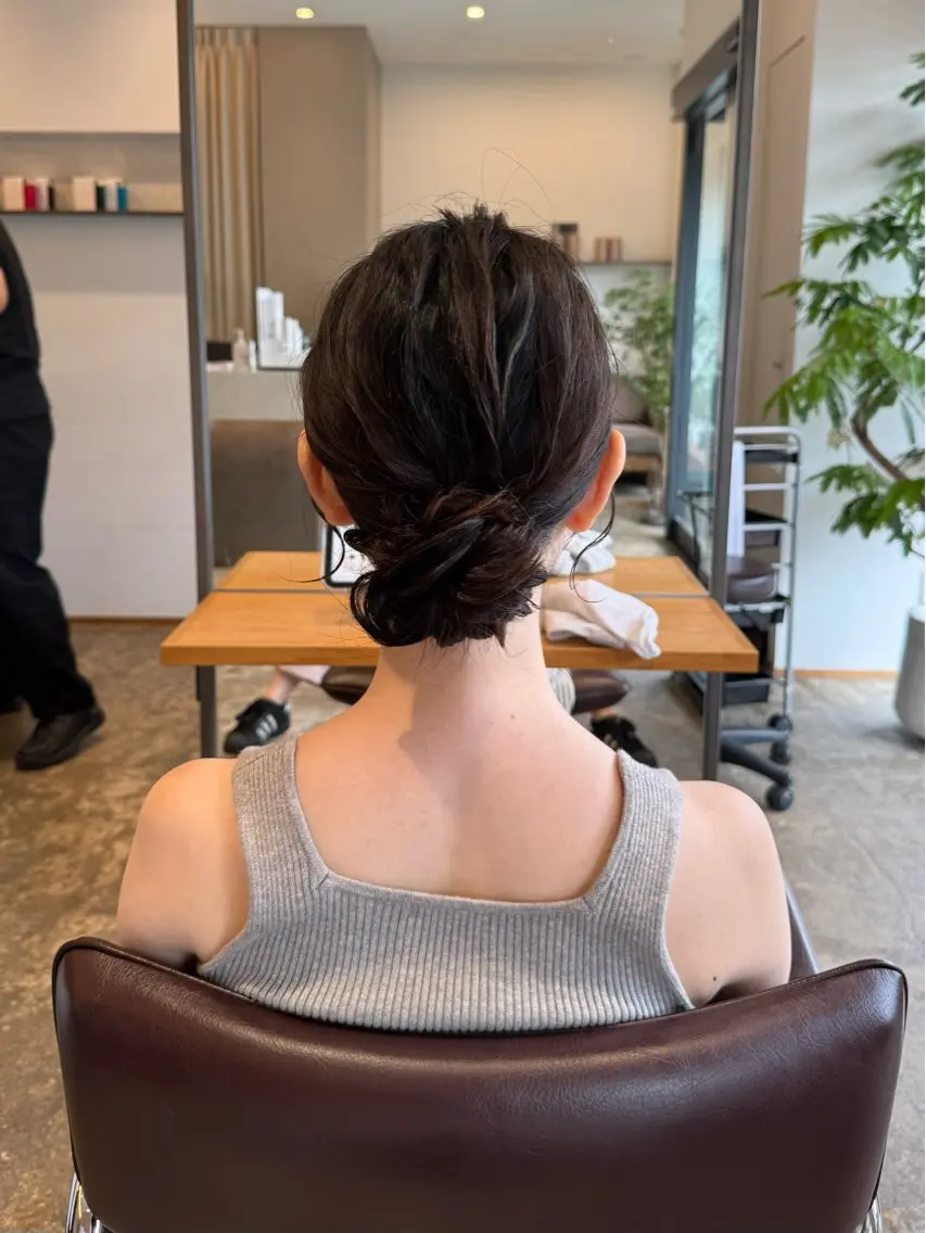 ヘアアレンジ ヘアセット rio ୨୧のヘアスタイル