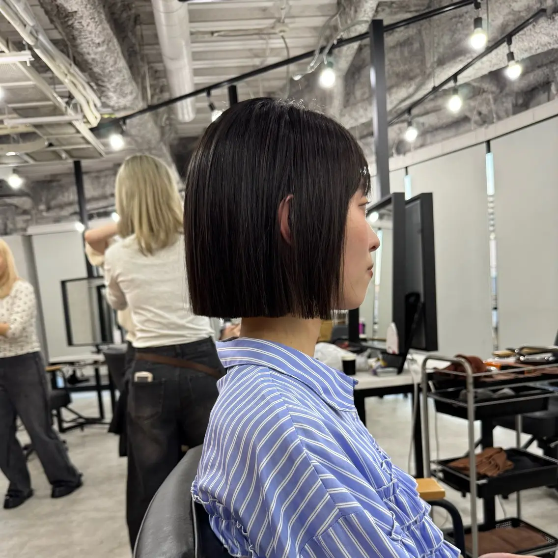 ショート ボブ 無料カットモデル/ 梅田🦋さかそ。のヘアスタイル