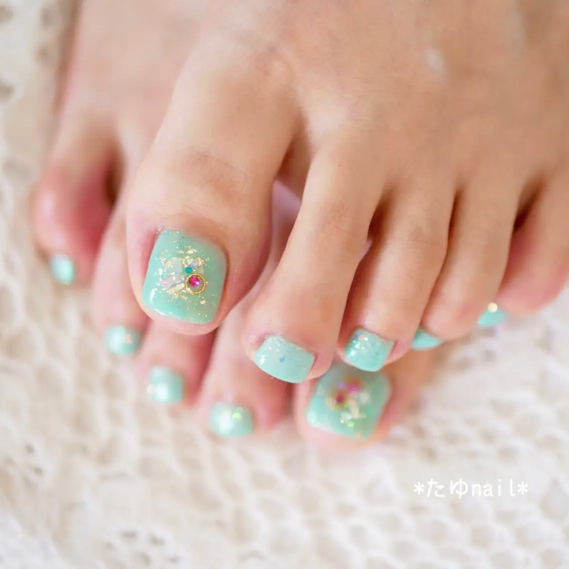 ネイル フットネイル ネイルサロン 【たゆnail】のネイルデザイン