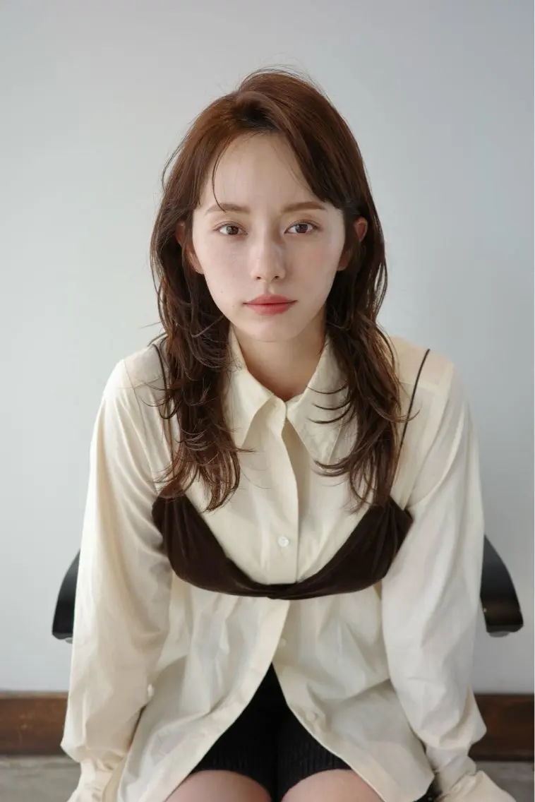 ロング Tamoto Arumuのヘアスタイル