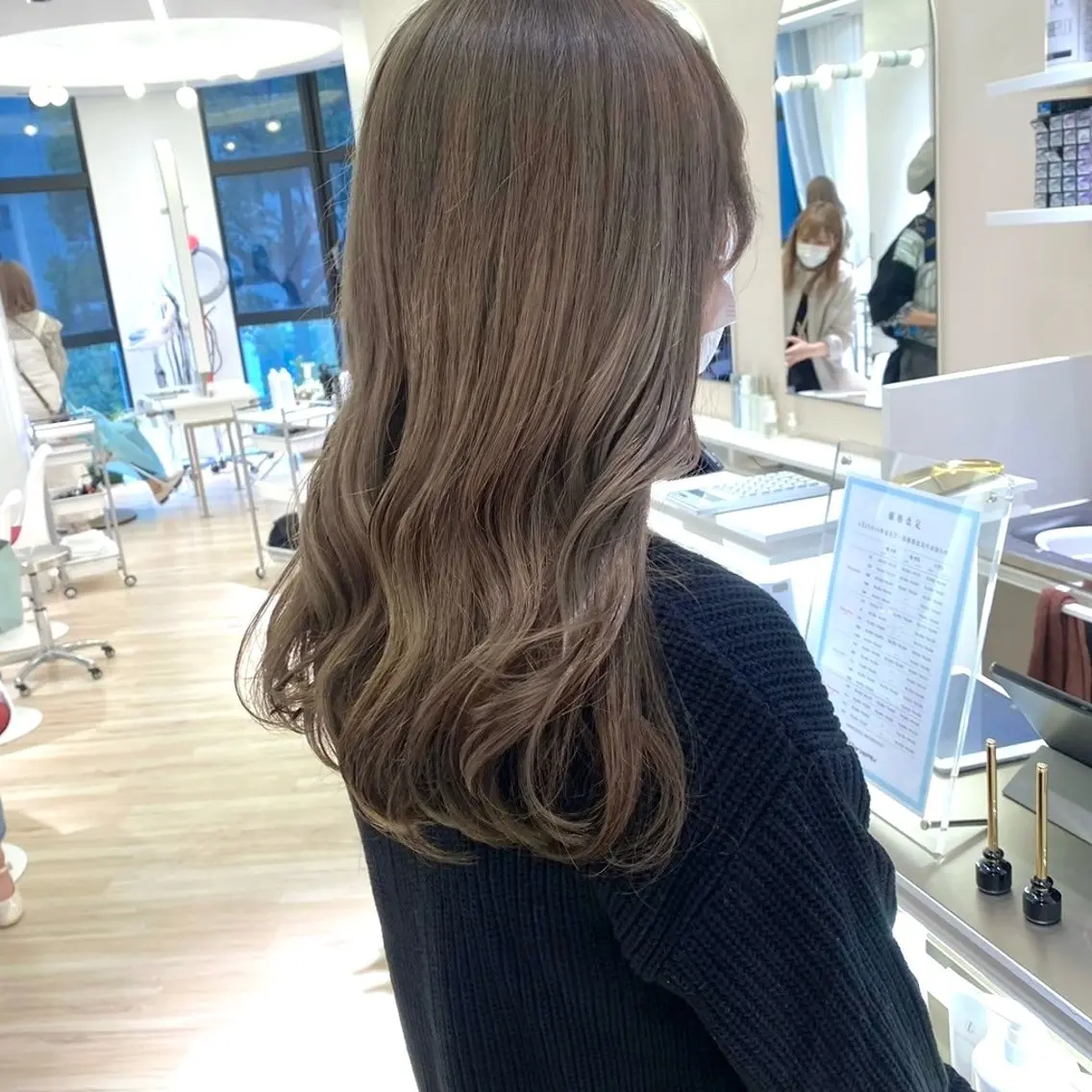 ロング カラー ParveMix 🪽鳥取彩花のヘアスタイル