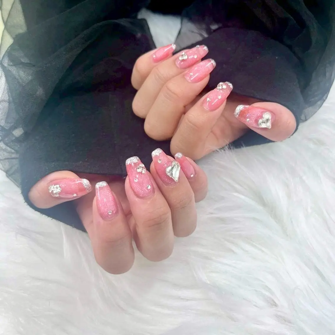 ネイル ワンホンネイル ハンドネイル me’te’or⭐︎ AYAKA/小山市のネイルデザイン