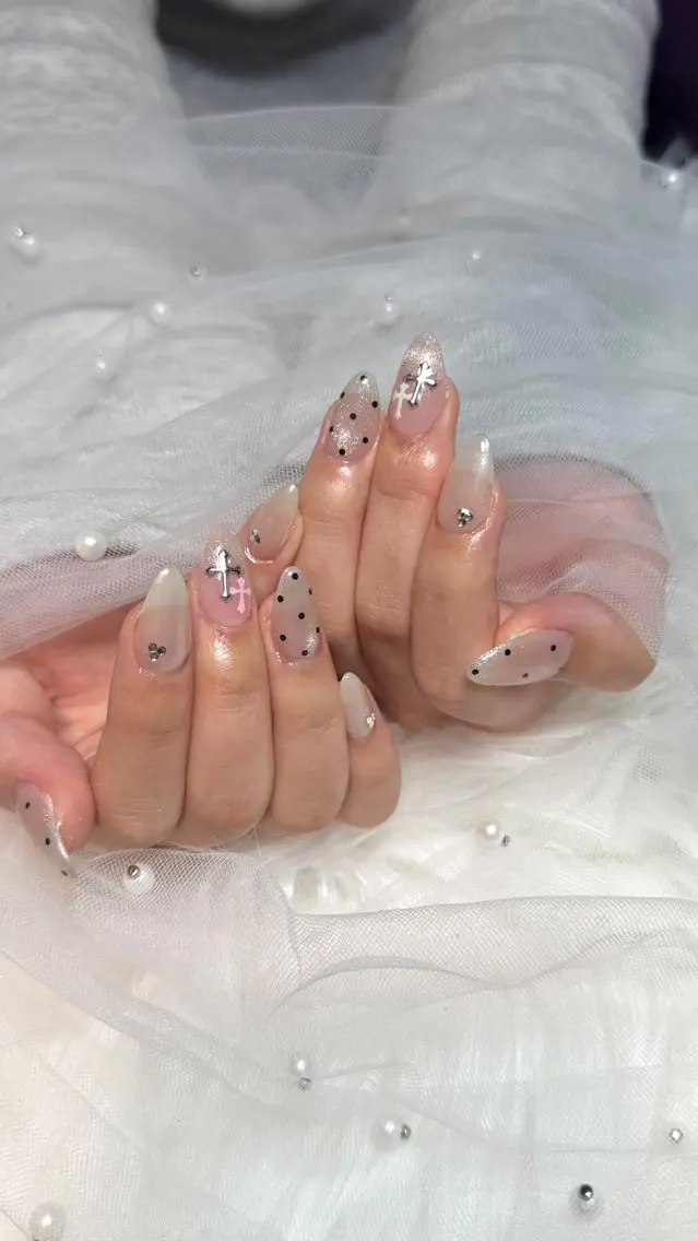 ネイル ハンドネイル SAKURA momo京橋のネイルデザイン
