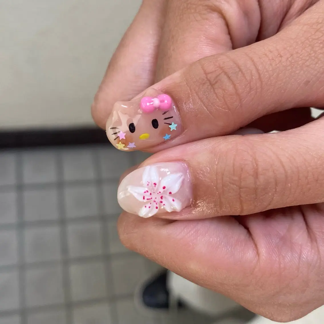 ネイル nano/きもかわ nail🐬🫧のネイルデザイン