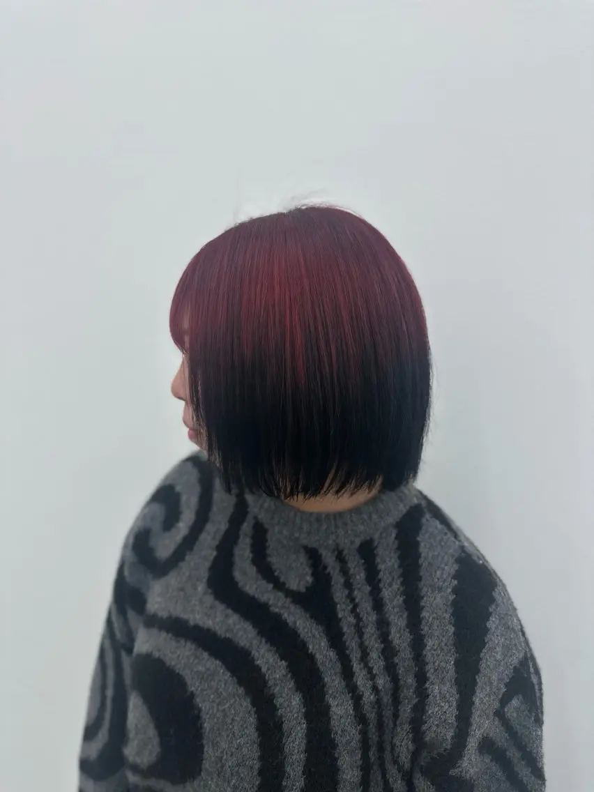 ミディアム カラー ケアカラー ヘアカラー ヘッドスパ ヘアセット 似合わせstyle ❤︎misaki❤︎のヘアスタイル