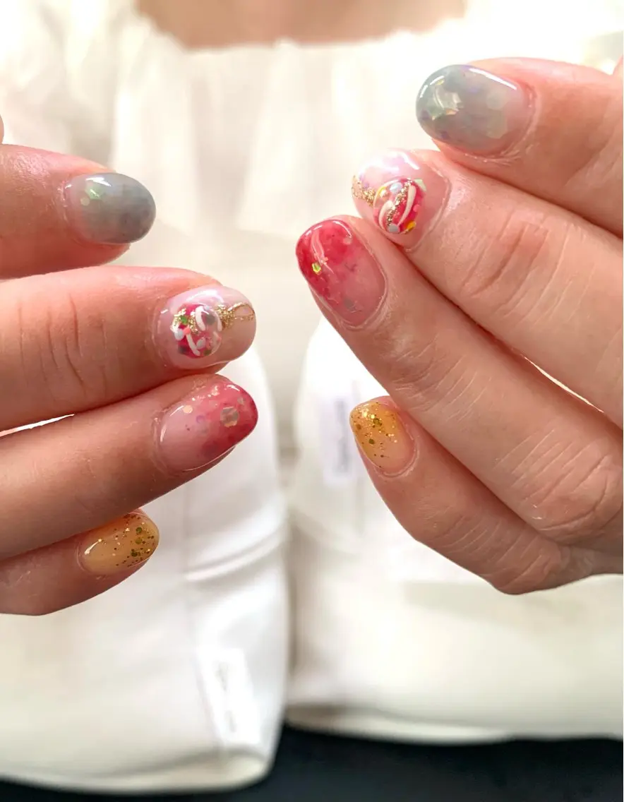 ネイル ヨーヨーネイル R nailのネイルデザイン