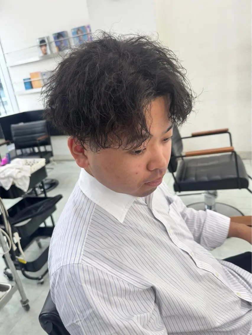 パーマ 望月 澪央のヘアスタイル