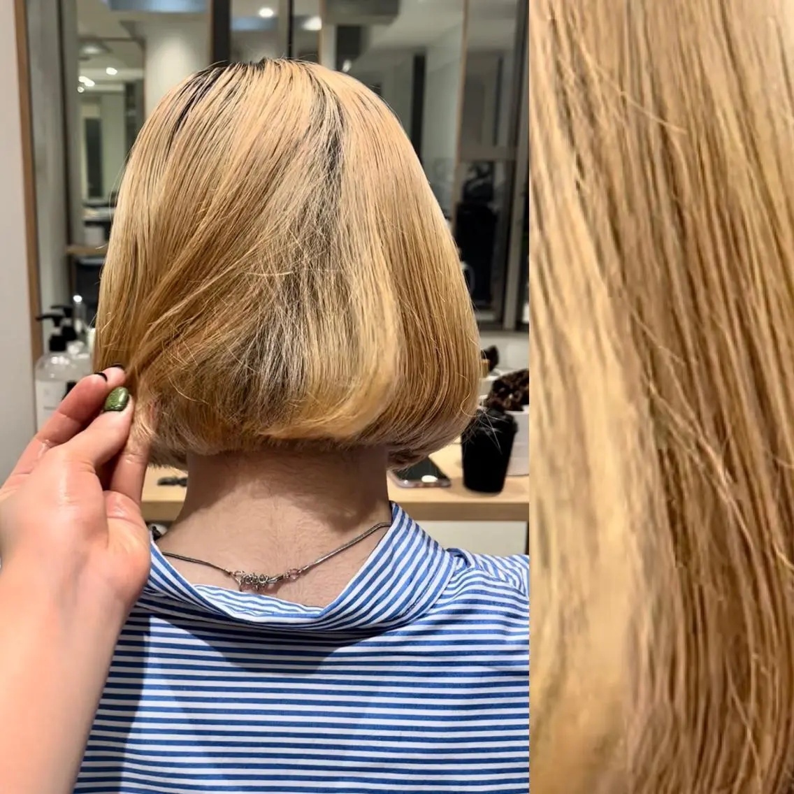 ショート ラベンダーベージュ ラベンダーブラウン ピンクブラウン レッドブラウン 顔周りカット stylist ◎RUKI.のヘアスタイル