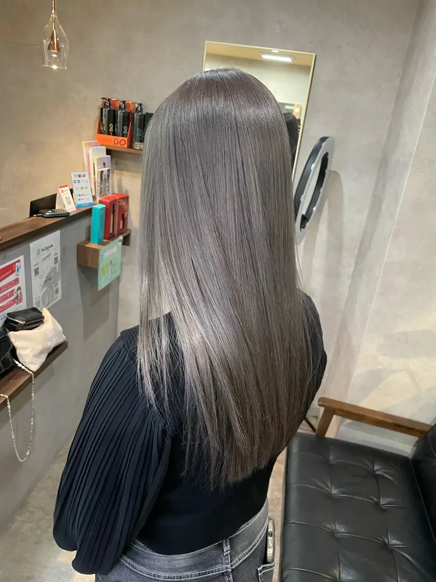 ロング ヘアカラー トリートメント RIENS aura / ayu ♡のヘアスタイル