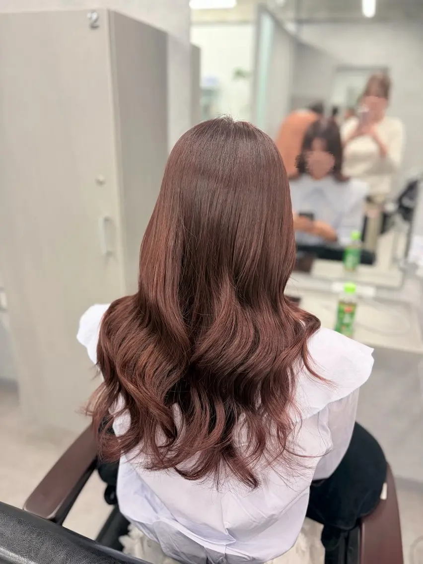 ロング ヘアカラー トリートメント Saaya 【newi所沢】のヘアスタイル