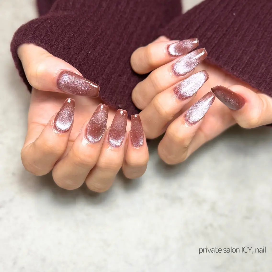 ネイル ハンドネイル ICY,nail REINAのネイルデザイン