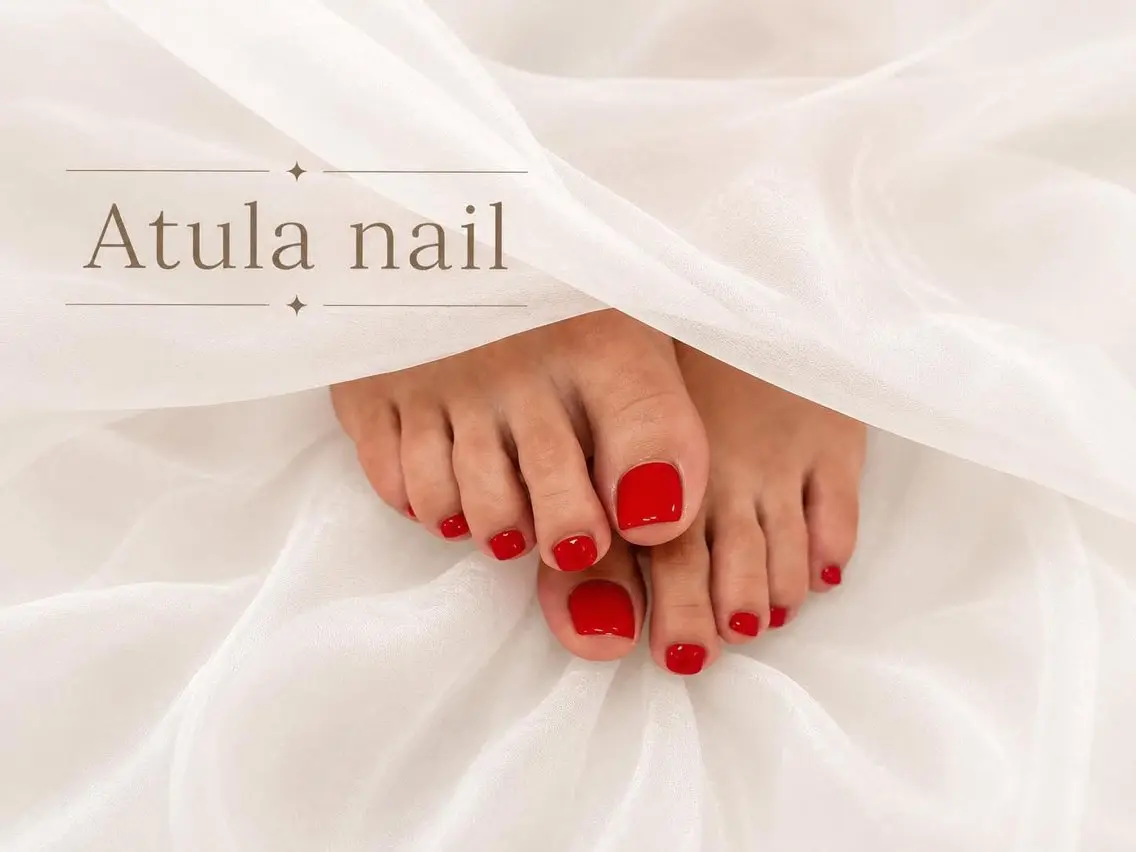ネイル フットネイル ATULA nailのネイルデザイン