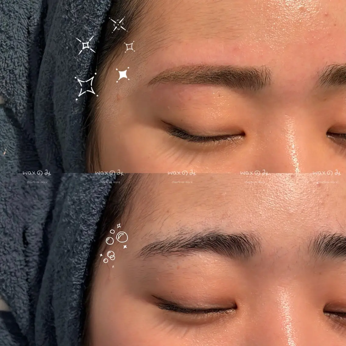 アイブロウ ワックス脱毛 逢澤 奈那の眉毛・アイブロウイメージ