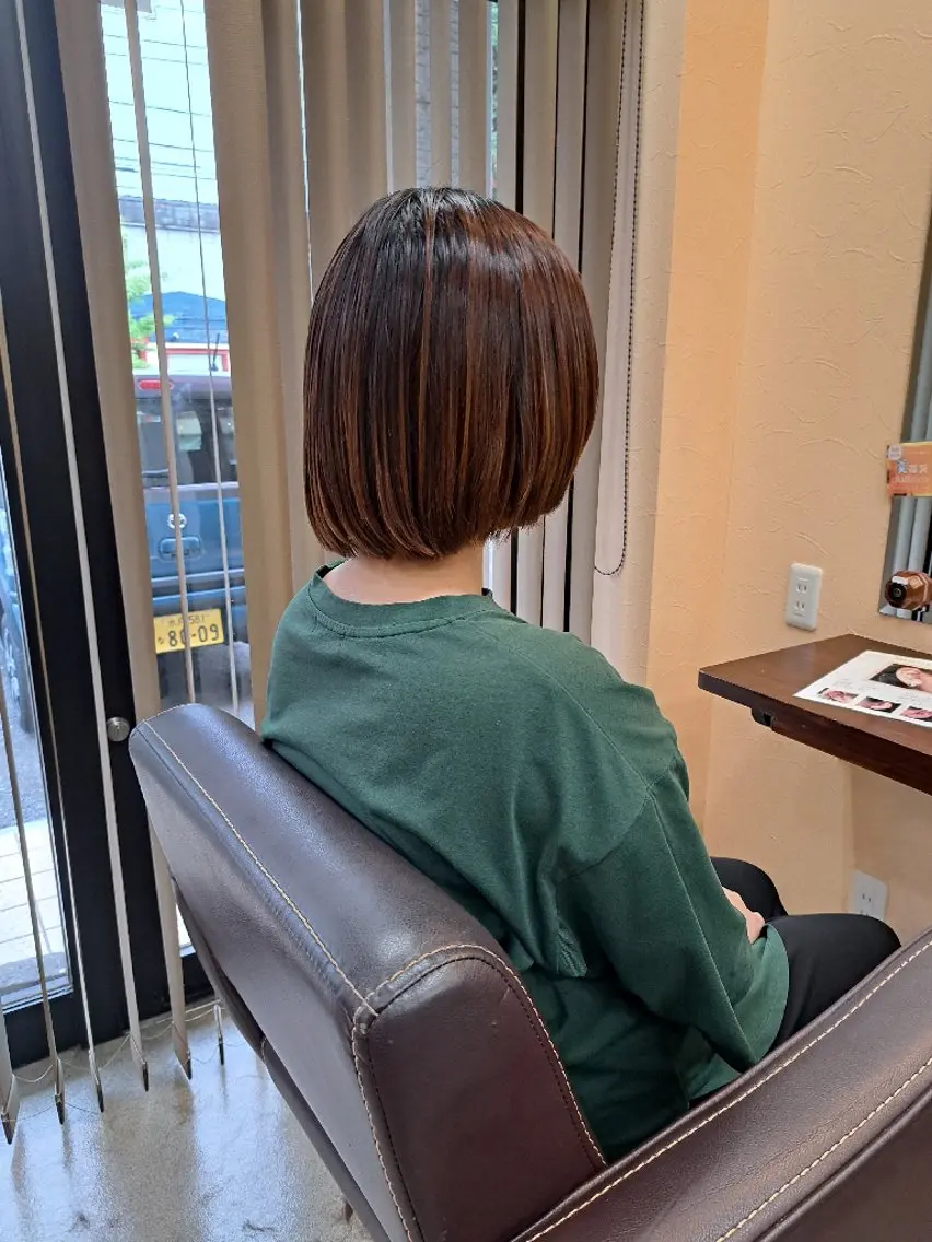 ショート elve水戸 志村葉春のヘアスタイル