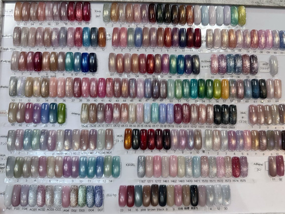 ネイル マグネットネイル ハンドネイル Rani Nailのネイルデザイン