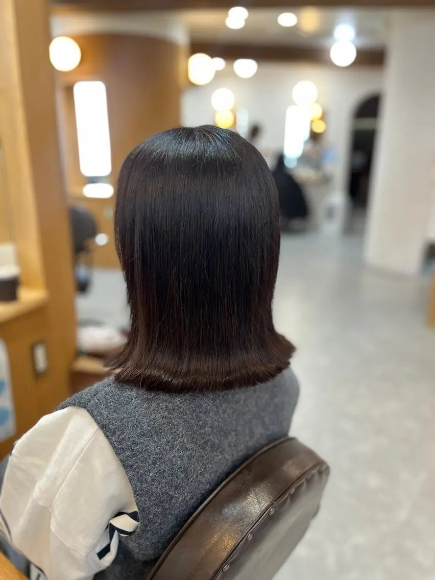 ミディアム カット ヘアカラー トリートメント 🌸 ROPEさとみ🌸のヘアスタイル