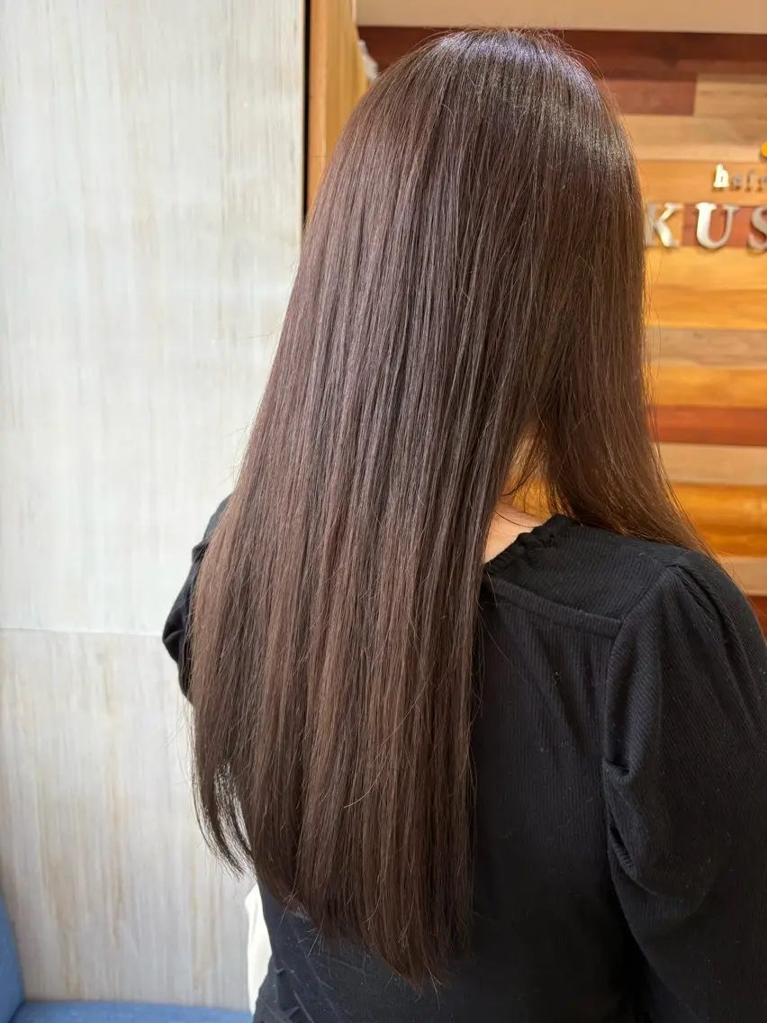 ロング トリートメント ヘアカラー トリートメント 伊藤かな 🫧 髪質改善/ヘッドスパのヘアスタイル