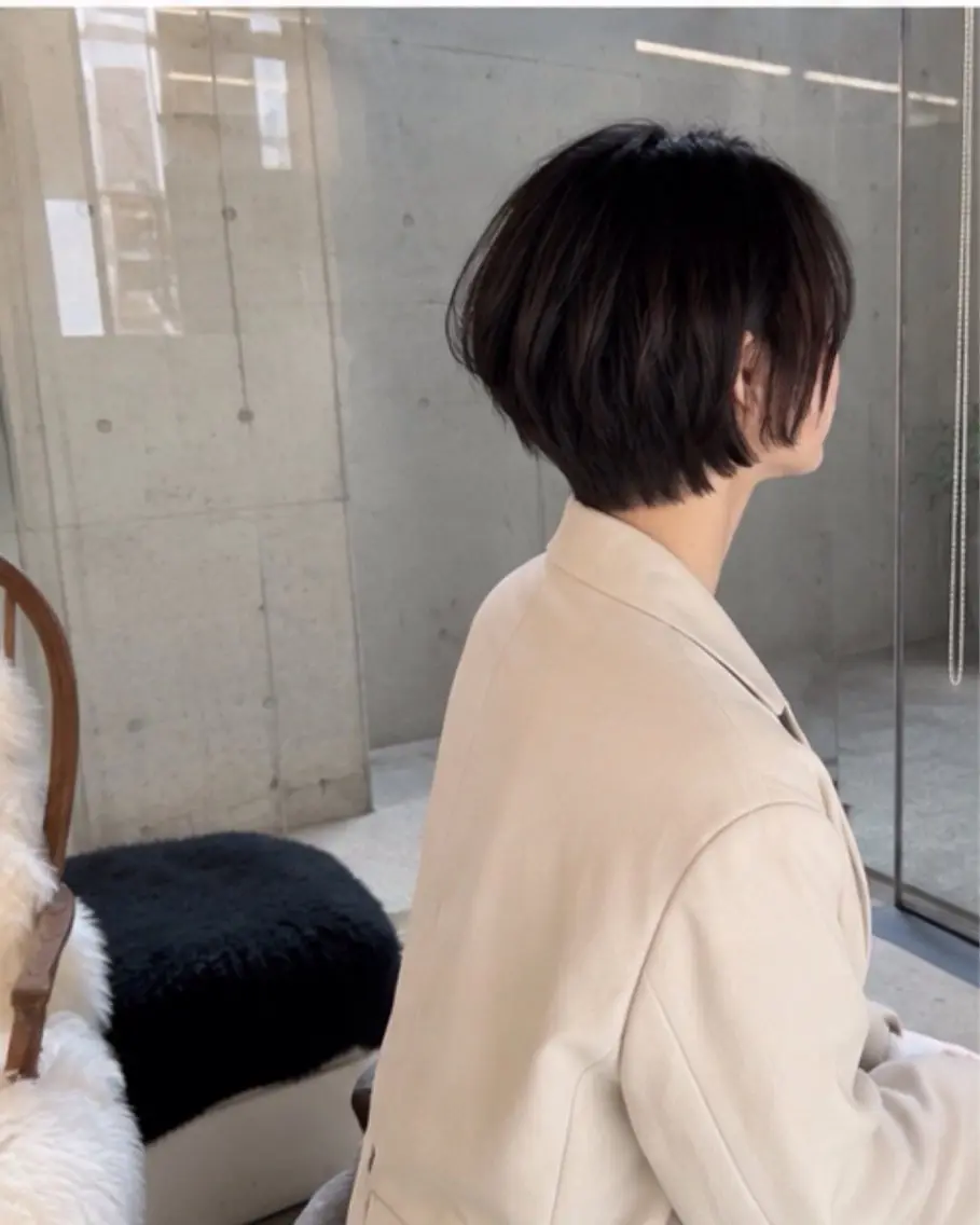 ショート ショートヘア カット トリートメント pia 薬院のヘアスタイル