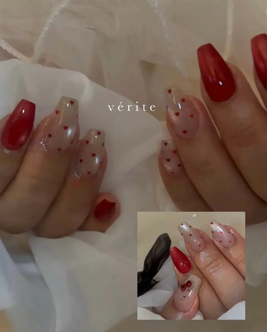 ネイル アートネイル ハンドネイル vérite nailのネイルデザイン