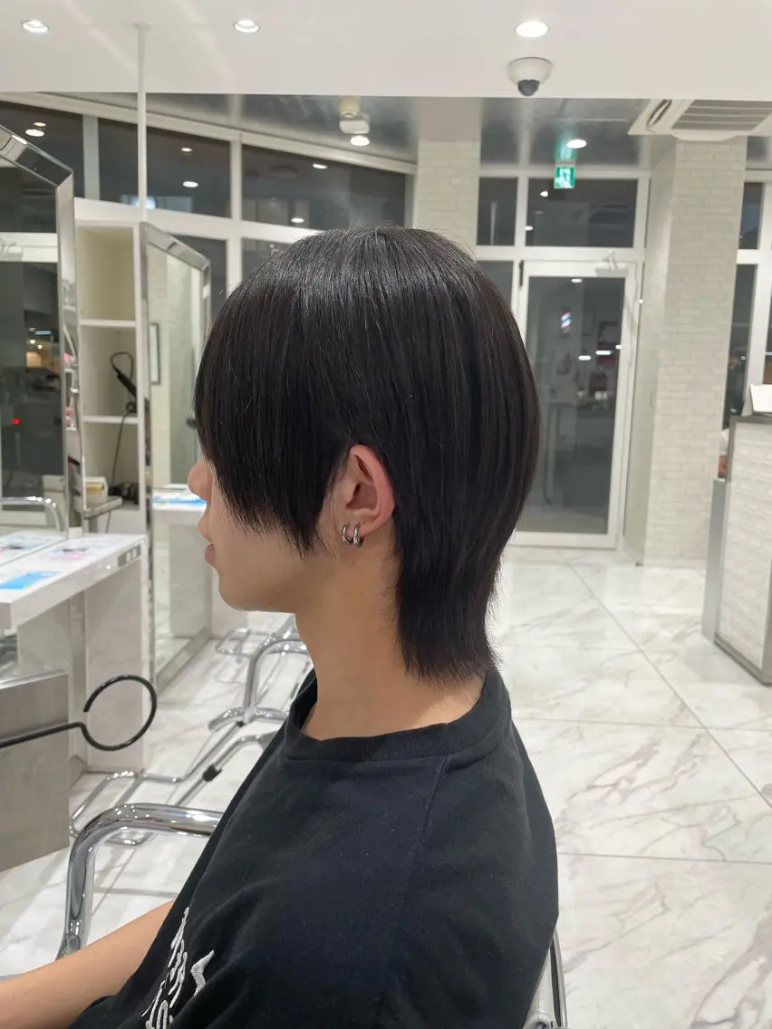 ショート パーマ メンズ カット 縮毛矯正 NYNY樟葉店 🌟河島 美優🌟のヘアスタイル