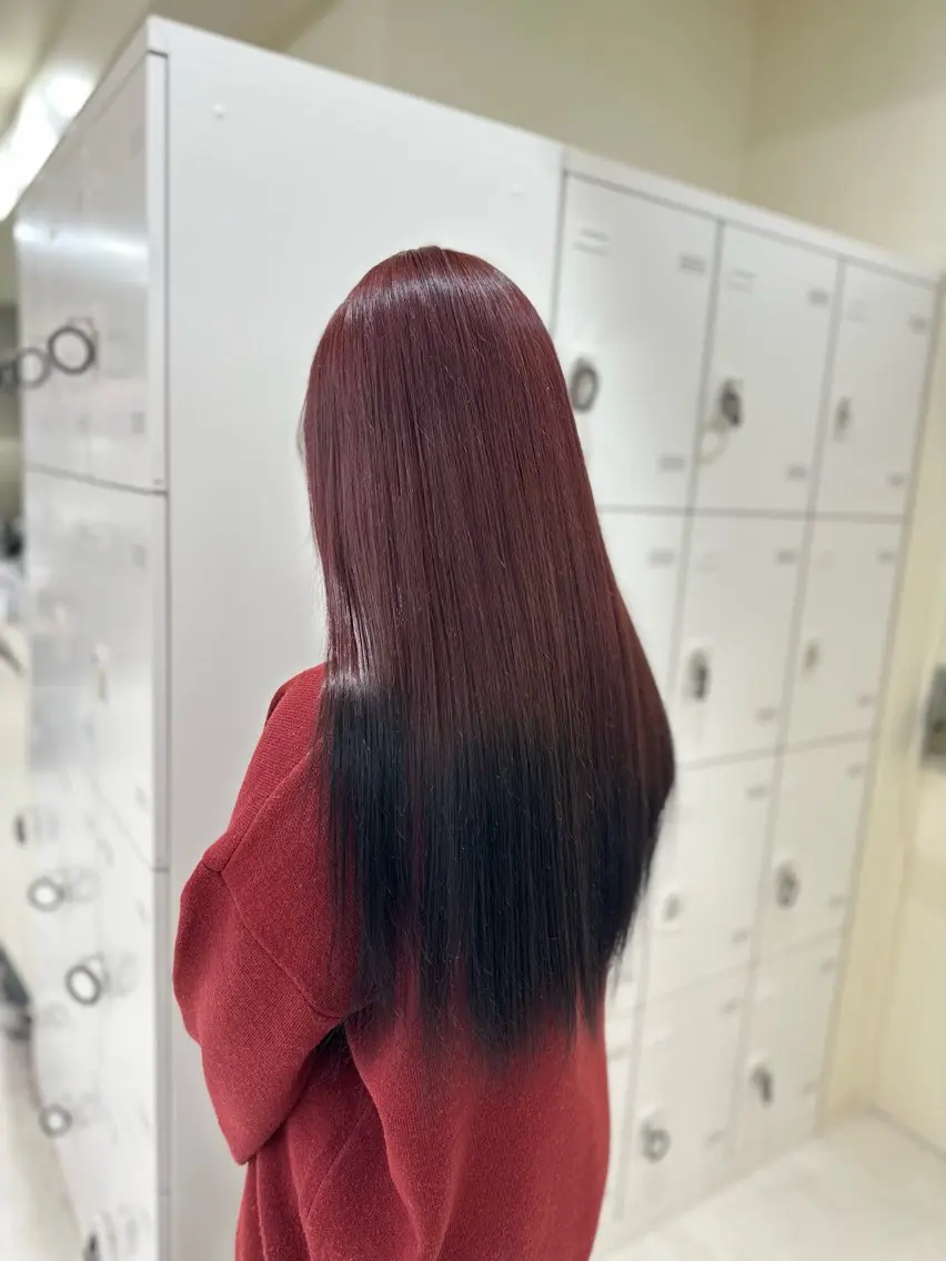 ロング ヘアカラー ️🫧 AINE 🫧ハイトーンカラーのヘアスタイル