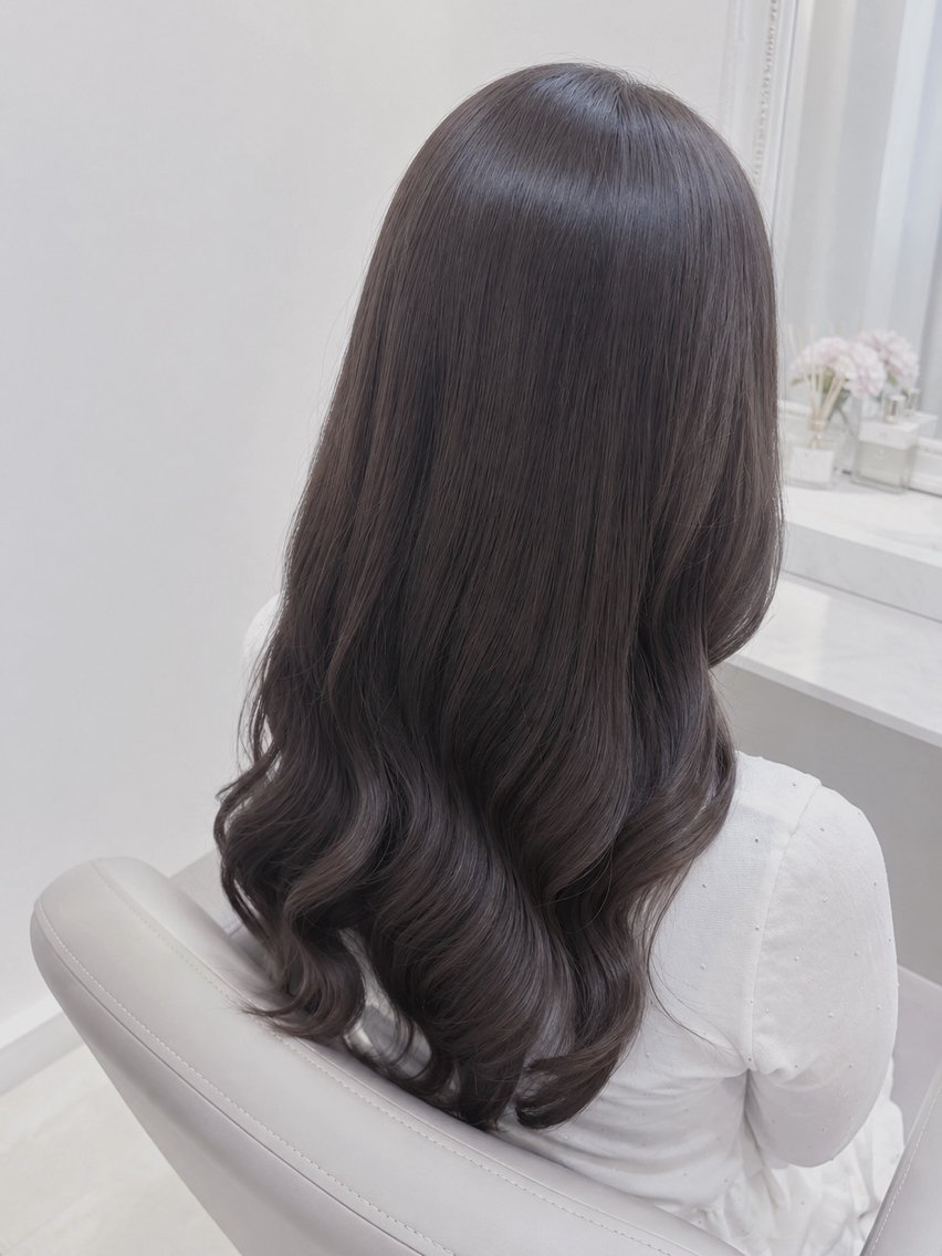 ロング ヘアアレンジ 神保町 まつパ、ヘアケアのマツエク・マツパデザイン